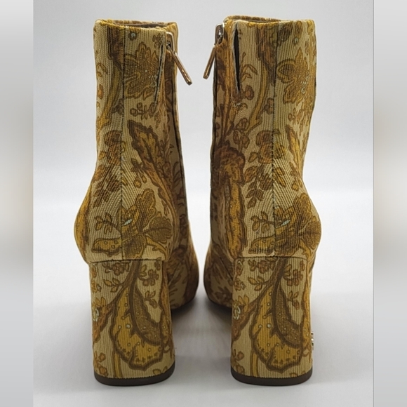 269- Sam Edelman Codie Ankle Boots, Tumeric Paiscord 5M NWT - Picture 5 of 15
